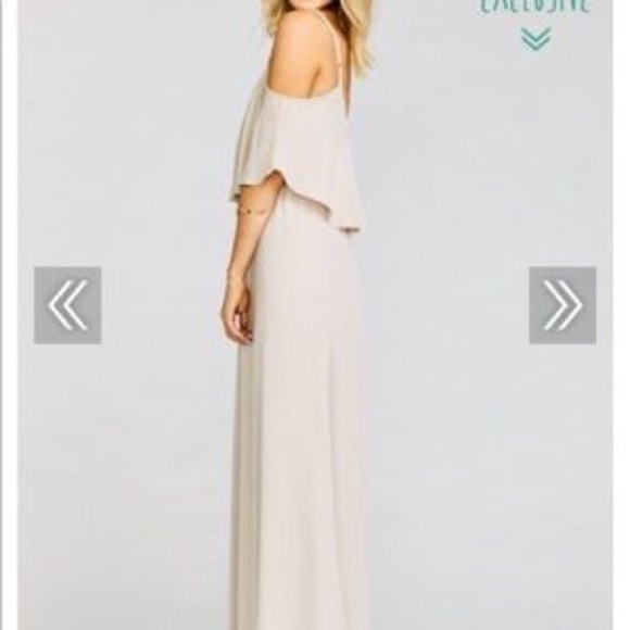 NWT Show Me Your Mumu Caitlyn Dress Beige XXL - Picture 9 of 10